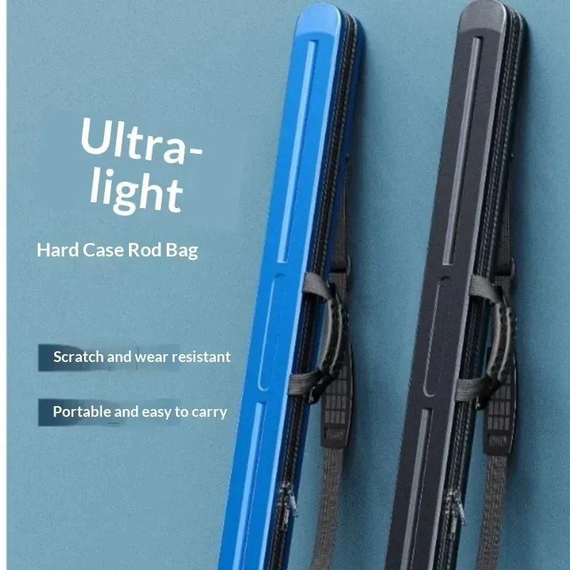Fishing Rod Case - Ultra Light Portable Hard Shell Fishing