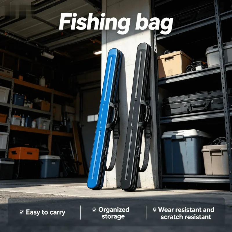Ultra Light Portable Hard Shel - Fishing Rod Case ulasan dan harga
