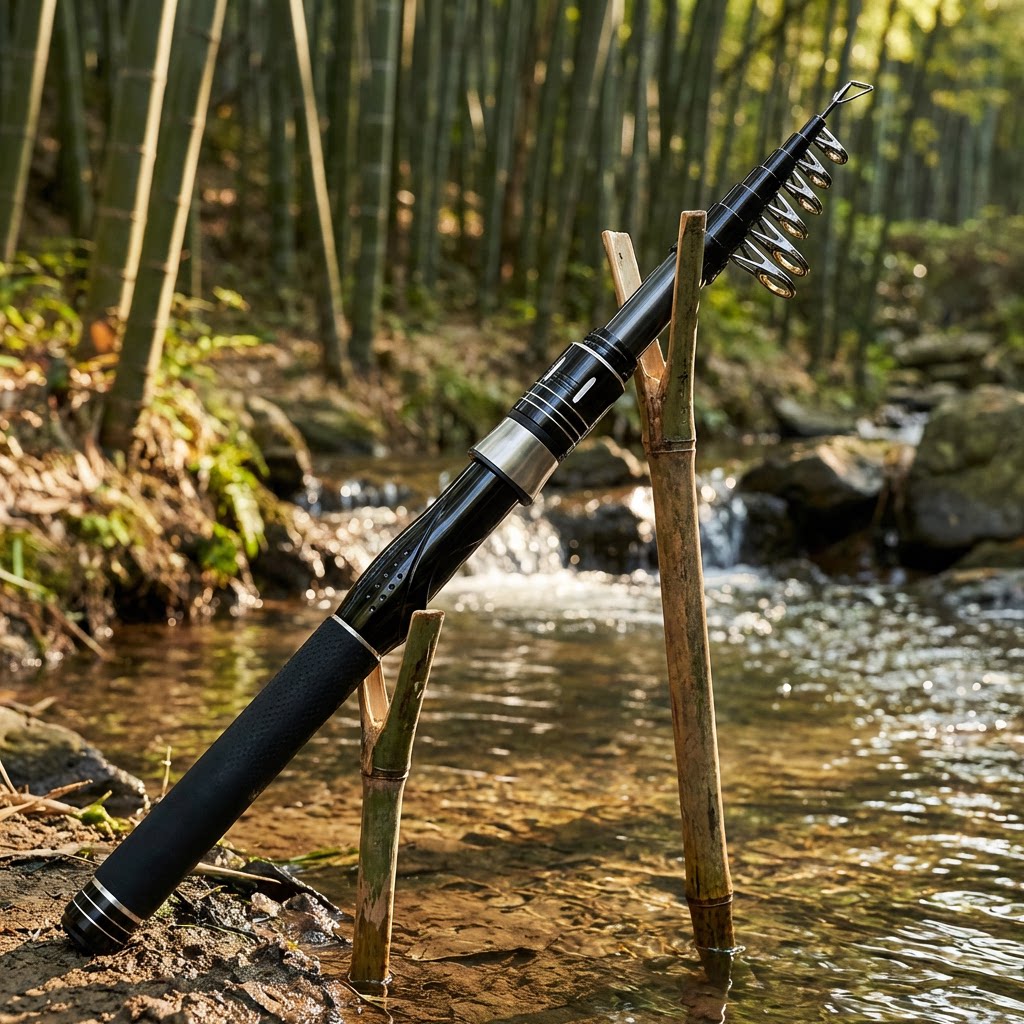 Ultralight Telescopic Carbon F - Fishing Rod Casting ulasan dan harga