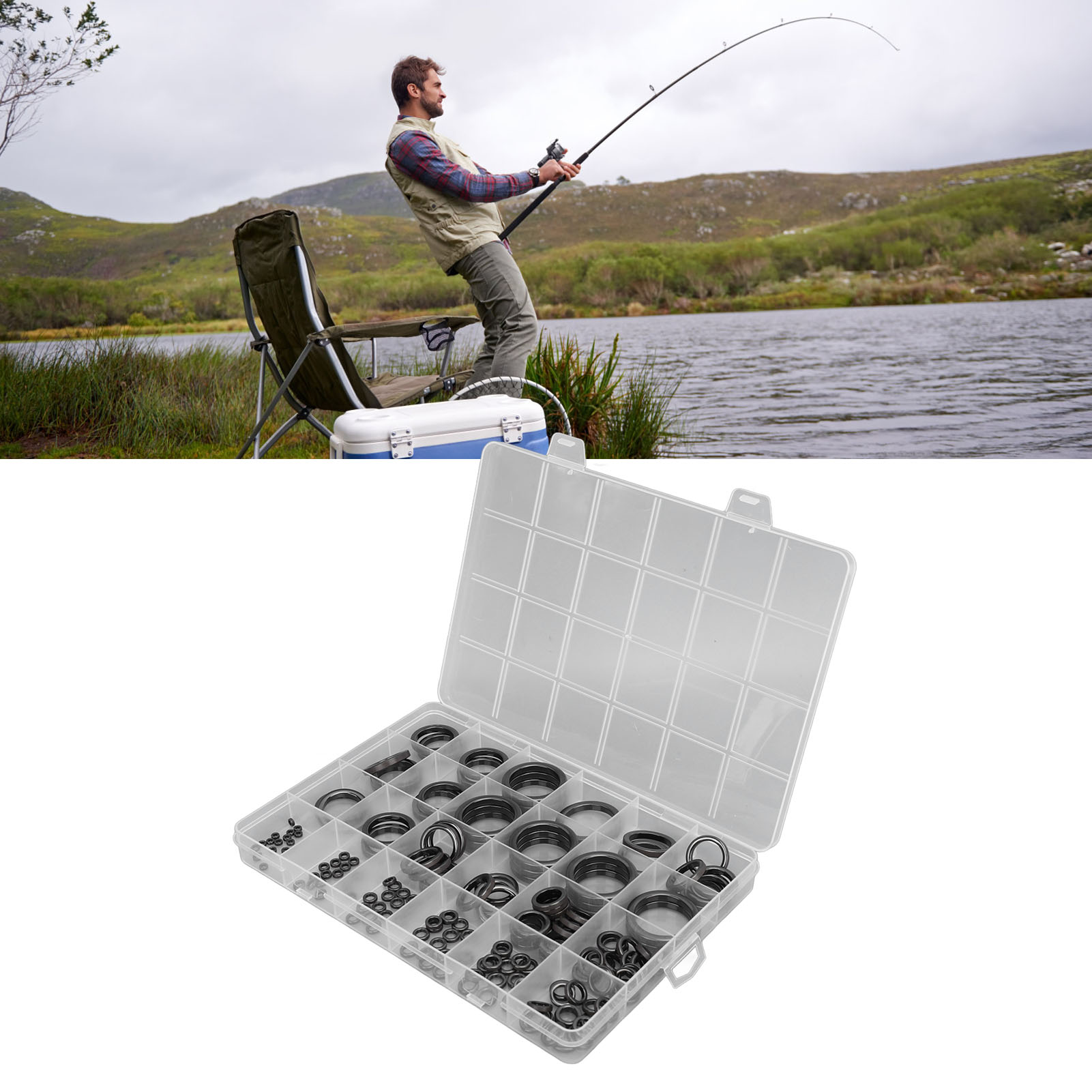 Fishing Rod Guide Repair Kit F - Fishing Rod Casting ulasan dan harga