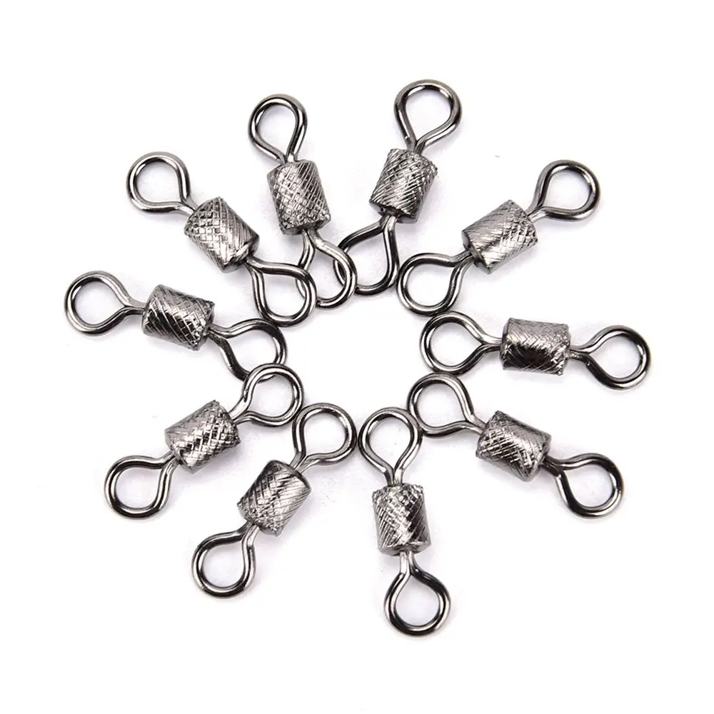 100pcs/box Fishing Swivel 1#-1 - Fishing Rod Case ulasan dan harga