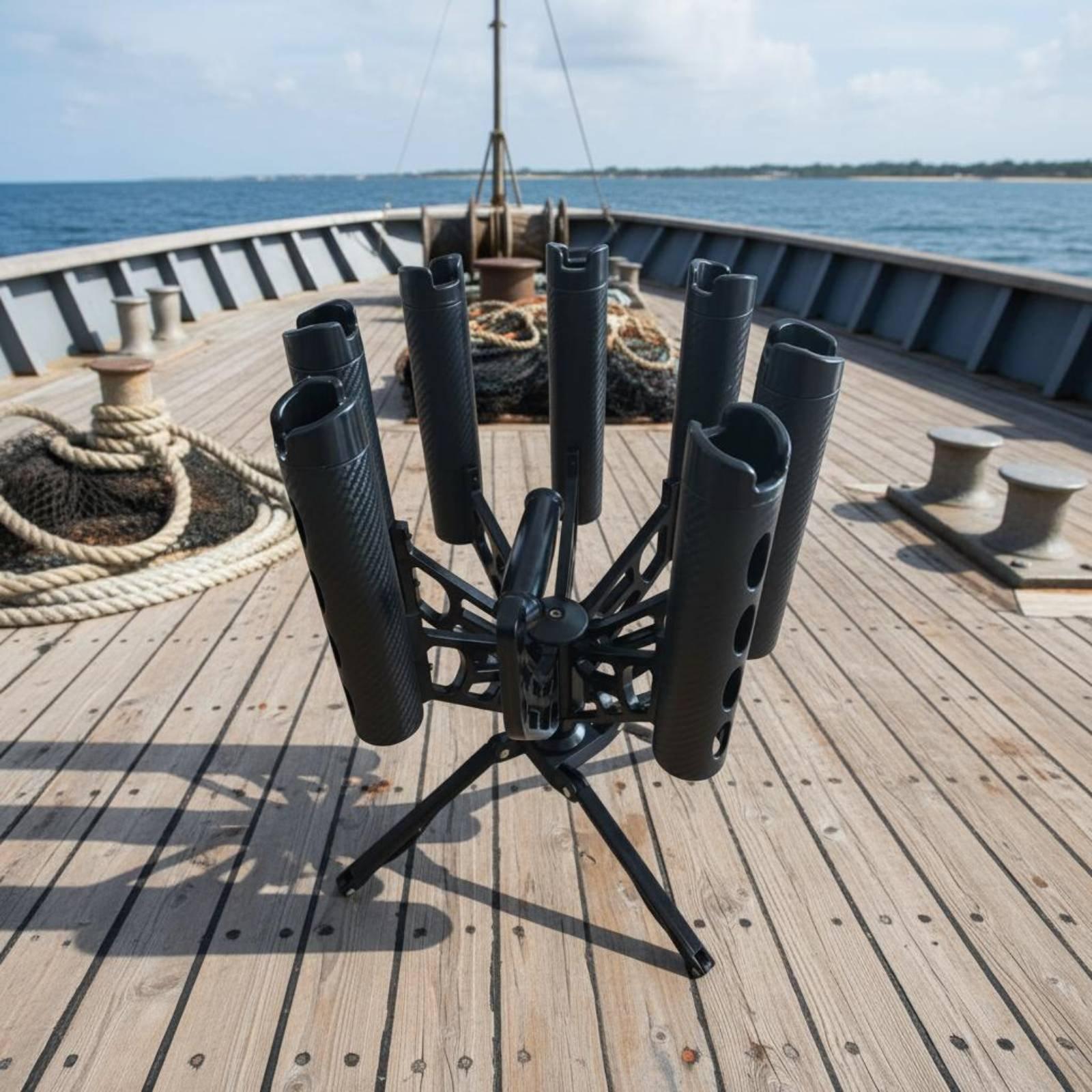 360 Degree Rotating Rod Rack H - Fishing Rod Rack ulasan dan harga