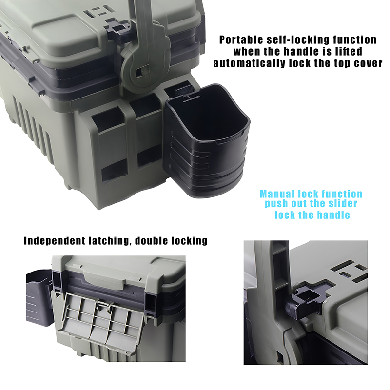 JSFUN Fishing Box Barrel Holde - Fishing Rod Case ulasan dan harga