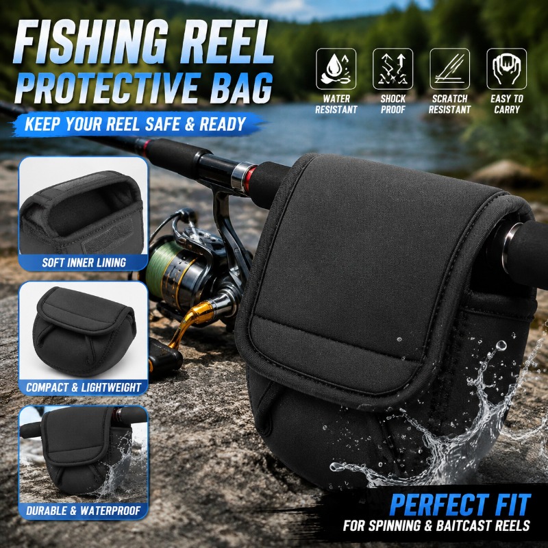 Fishing Reel Protective Cover  - Fishing Rod Case ulasan dan harga