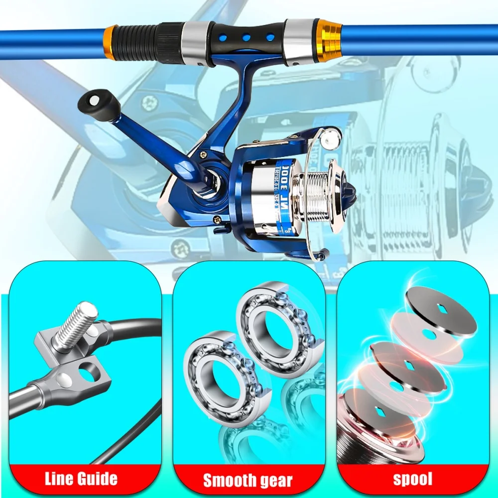 2.1-3.6M Telescopic Glass Fibe - Fishing Rod Carbon Fiber ulasan dan harga