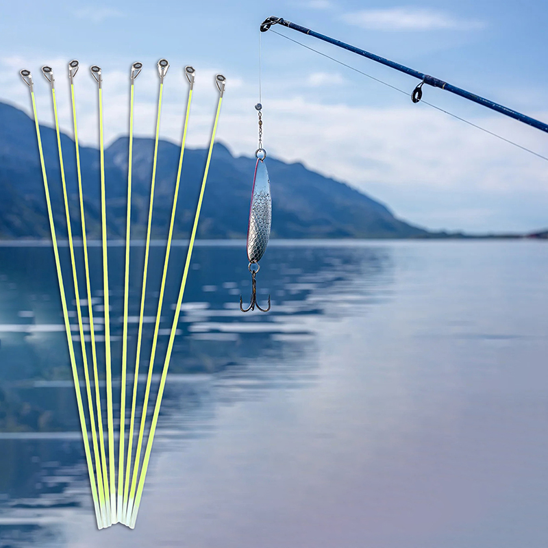 5Pcs 42CM Boat/Raft Rod Tip Sp - Fishing Rod Building Kit ulasan dan harga