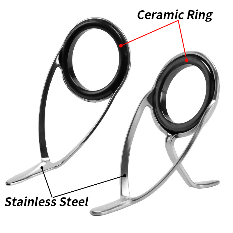 9Pcs Fishing Rod Guides Ring R - Fishing Rod Casting ulasan dan harga